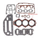 Evinrude Johnson OMC BRP Outboard Motor 50HP 60HP 65HP 70HP - Power Head gasket Set Kits for  3cyl - Boat Engine 398047 0398047 438904 0438904 777421 , fit Sierra 18-4323 - 398047 -RCMA